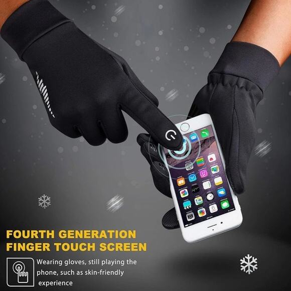 Simari Winter Gloves Unisex MED Cycling Working Hiking Water Resistant Windproof - Picture 5 of 9